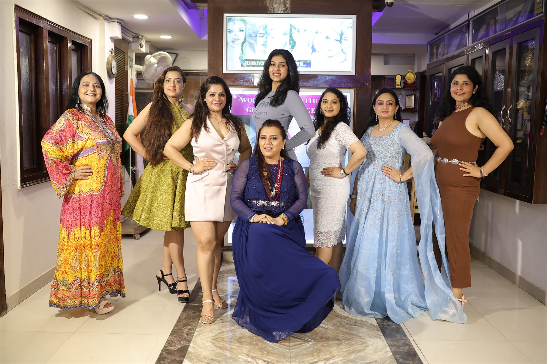 WIGP aspirants posing together during a training event
